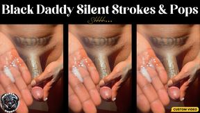 Black King Strokes BBC & Cums in Your Face