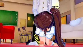 Akira Hayama & Jun Shiomi's Steamy Food Wars Experiment In 3D Hentai