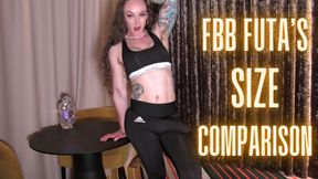 Bodybuilding Futa&#039;s Size Comparison - full video on ClaudiaKink Manyvids!