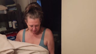 A Lonely MILF seduces a young man who rents her basement apartment. "The landlady" Part 1