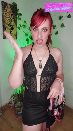 I Make My Cuckold Choose a Thong so I Can Fuck Another Man!!!