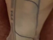 Abdl diaper boy wets m4 diaper