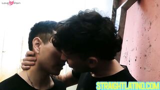 Uriel SImon sniffs Dimitry Simonits underwear before barebacking him