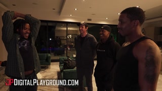 DIGITALPLAYGROUND - Behind The Scenes Look On The Porn Set Of DPs Cards On The Table!