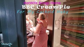 Hot Wife Bring home CreamPie from BBC for her Hubby to lick it off