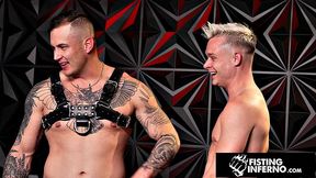 Beefy Tatted Hunk Brock Kniles Sucked - FistingInferno