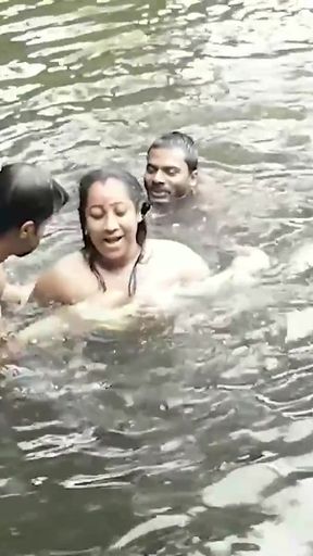 Jaw-dropping moment from &quot;A SEXY COUPLE SHOWER IN RAIN FULL OUTDOOR SEX, HARDCORE SEX&quot;
