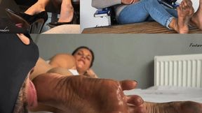 FeetWonders- DIRTY FEET worshipping BUNDLE 1