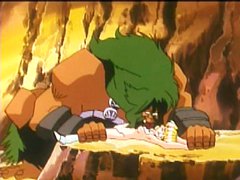 Magic lady hentai gets licked her wetpussy and deep fucked by monster