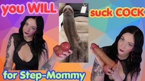 You WILL Suck COCK for StepMommy - MOV