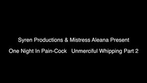 One Night In Pain Cock- Unmerciful Whipping Part 2 (720p)