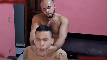 Sticking a big dick in the boy