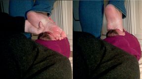 MILF WRINKLED SOLES SIZE 40, COMPULSIVE FOOT GAGGING FULL WEIGHT