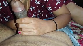 College girl takes her friend&#039;s cock in her mouth and puts his milk in her mouth