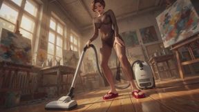 Vacuuming Stories #10B: Studio Secrets Under the Miele's Pull (Animated)