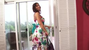 Alluring milf and her stepdaughter are sharing black guy's hard cock