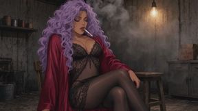 Smoking Stories #12B: Lavender Smoke Confessions (Animated)