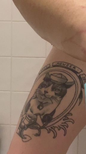 Your Stepsis Shaving Her Pussy