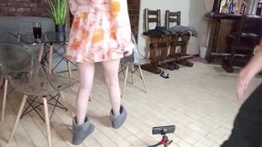 Fucking Hot Brunette Slut at Friend&#039;s House Party Life