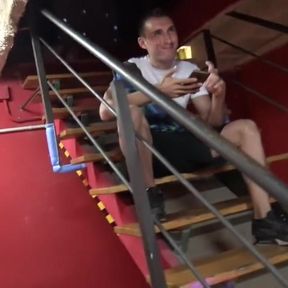 Yago fucked in josktrap by Stepdaddy