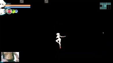 Blonde Cosplay Domme Double Penetrates Futanari Booty During Alien Quest Harem