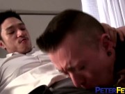 PETERFEVER Asian Jock Duncan Ku Barebacks White Sub Hard