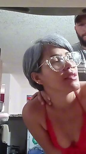 Spectacular moment from &quot;I went to the kitchen and he stuck his cock all the way in.&quot;