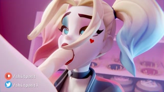 Harley Quinn pounced on my cock like a Bird of Prey. But my dick is not a worm... (((