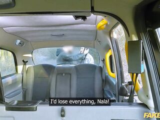 Fake Taxi - Big breasts teen emo Hot Nala pays with sex fast hard fuck rough sex sloppy blow job-sex