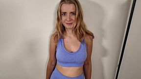 203- Shy Woman Swallows Cumload