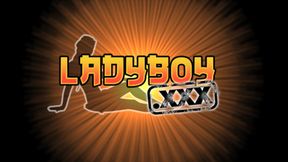 Asian Tgirl: Insatiable Jamin's Sticky Orgasm