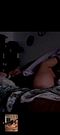 Blonde Pawg watching Latino guy jerking off on the phone while her boyfriend is in another room