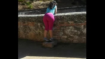 OUTSIDE FUCKING IN THE FOREST BY STRANGER WITH BIG BOOTY
