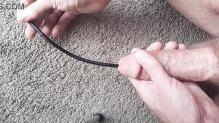 Hairy twink gets a big dicking with sound injection from beefstick