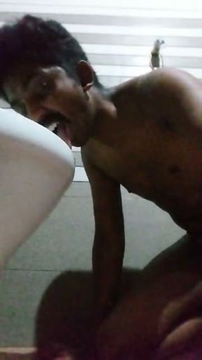 Headmaster Shithin Fag Punishment Toilet Play