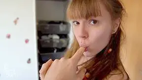 Girlfriend Helps Boyfriend Jerk Off !!