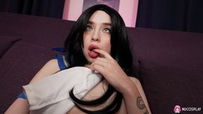 Petite Hentai Slut Karolina Geiman Makes Passionate Love to Herself