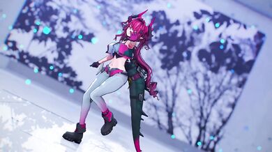 MMD Gushing Choked 4K 60fps Gimme Gimme feat Miku Rin