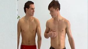 Spunk-Covered Fun in Sauna