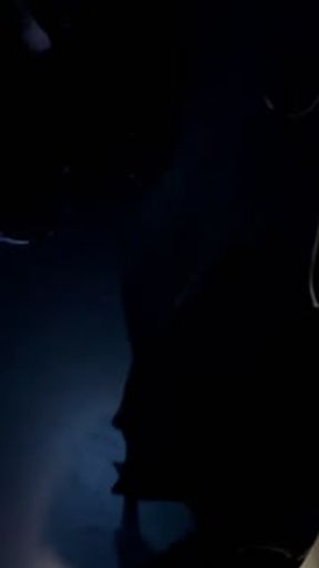 The 'Wild Corner' in HI Ibiza! Hot babe showing her big boob's in public club