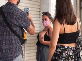 My husband films me when I go "on a hunt". She likes watching me fucking almost unused rookies