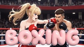 MIXED BOXING - Taxi Driver Toys With You In The Parking Lot & Knocks You Out With Her Gloves (Erotic Audio)