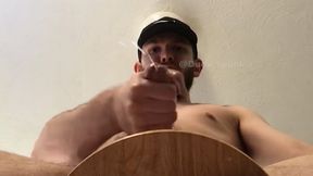 POV Hairy Verbal Country Boy Jerks Off His Big White Circumcised Redneck Cock &amp; Cums a HUGE Load Right Down Your Warm Throat!