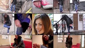 Rosalie Term SLC Wet Cast Sock, Freezing Toes and Crutching Struggle (HD 1920×1080)