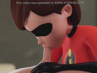 Elastigirl Oral Sex Animation HD - by Redmoa