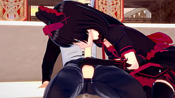 Rory Mercury Spoils Guy&#039_s Cock Outdoors