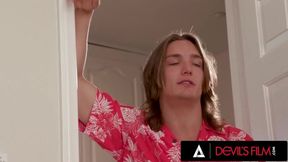 DEVILS FILM - This Lucky Man Joins His In-Law For Hot Anal Threesome WIth Katie Kush