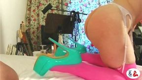 Anal, squirt and cum on gaped as