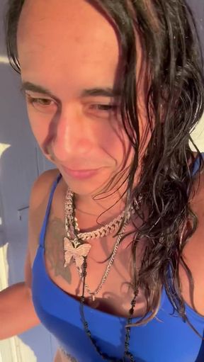Naked Pool Time