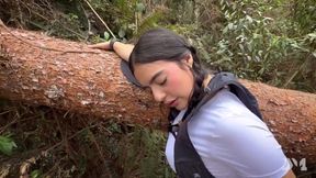 Hiking with Iris Rodriguez Ends in Outdoor Anal Sex - Danner Mendez &amp; Iris Rodriguez